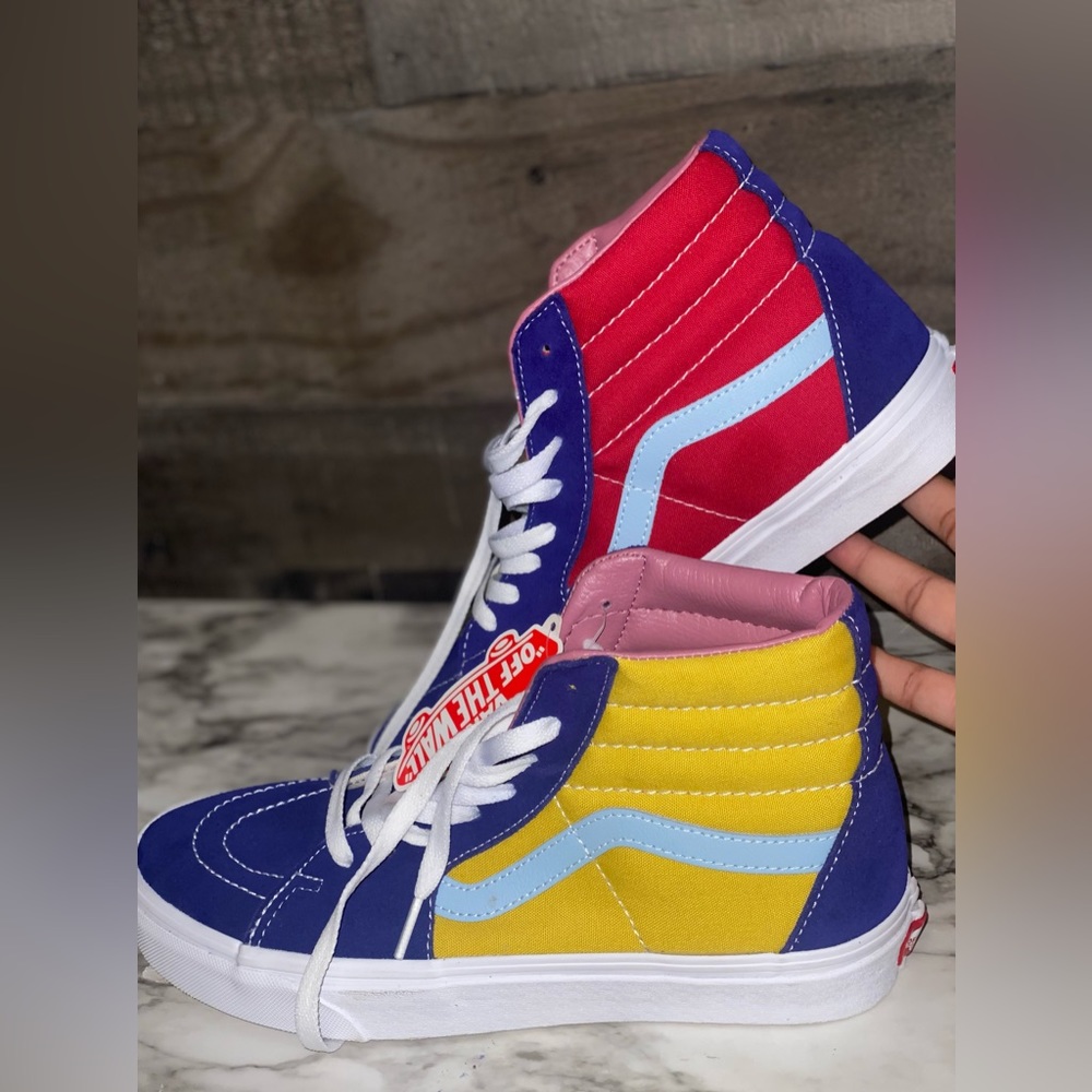 SK8 HI SUNSHINE VANS 💛💙